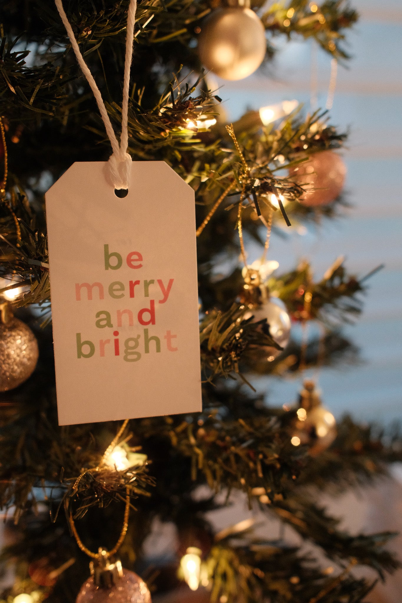 Be Merry & Bright Gift Tags