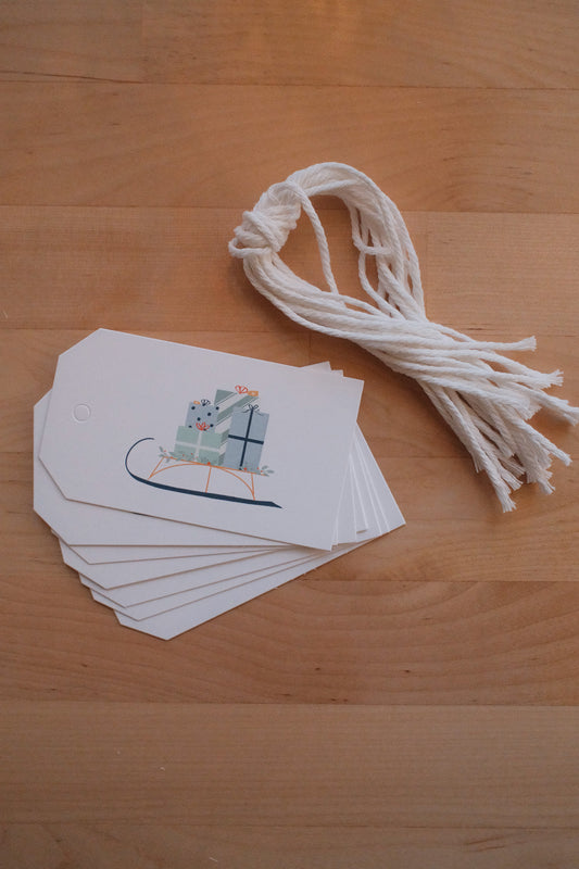 Sleigh Gift Tags
