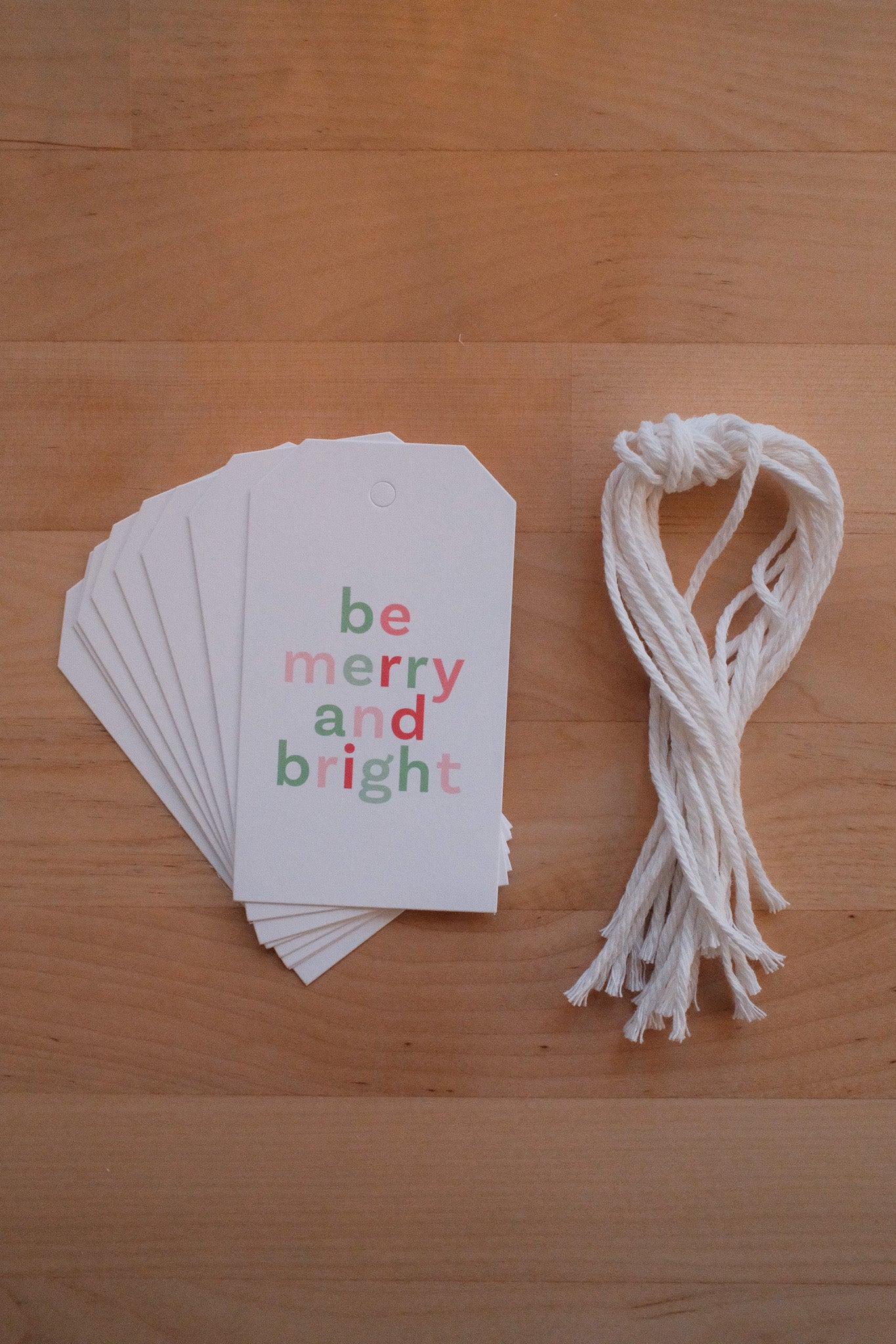 Be Merry & Bright Gift Tags