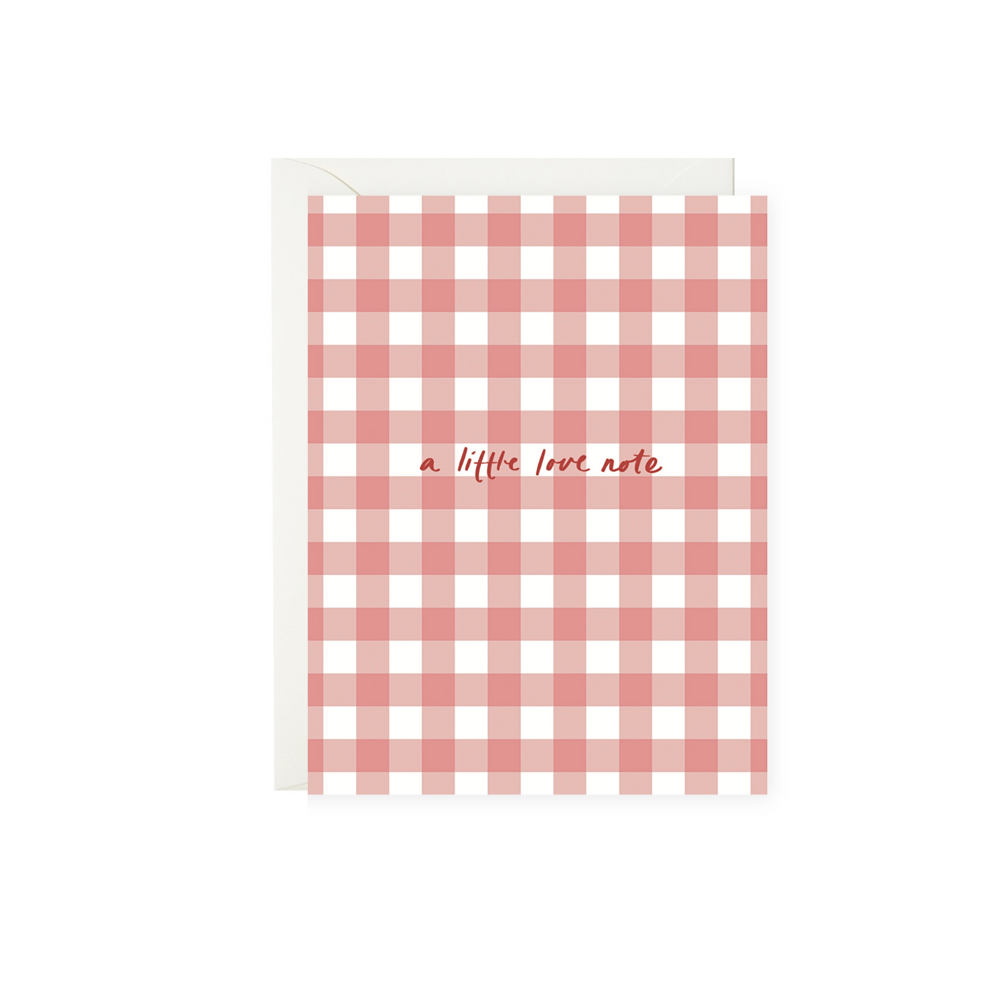 A Little Love Note Valentine's Day Greeting Card