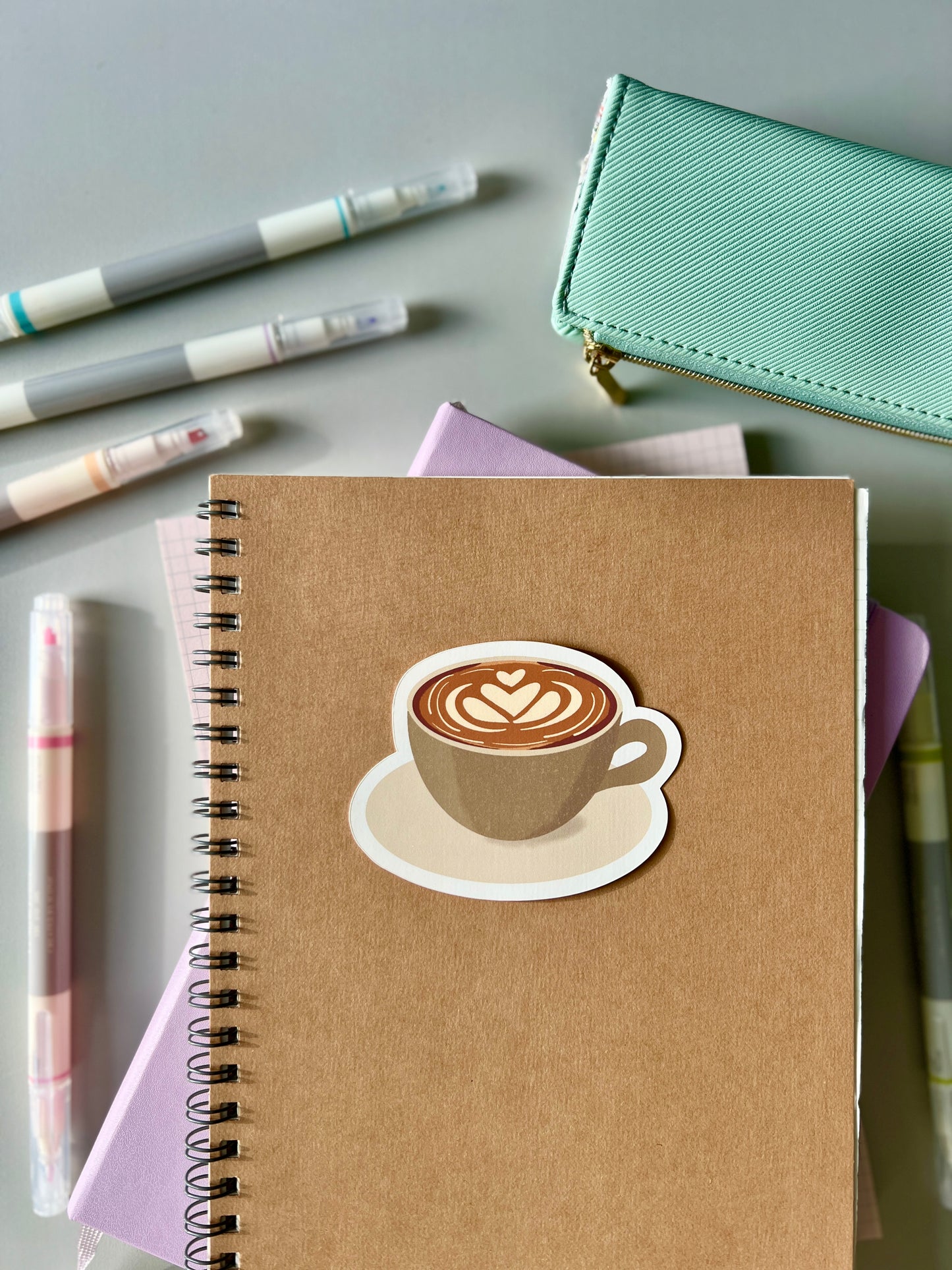 Latte Mug Sticker